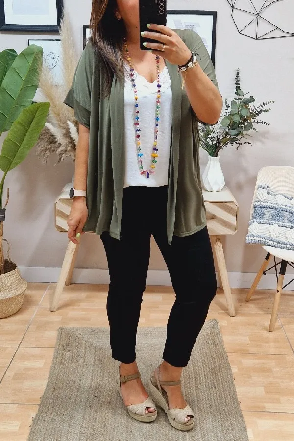 Kimono Punto Kaki