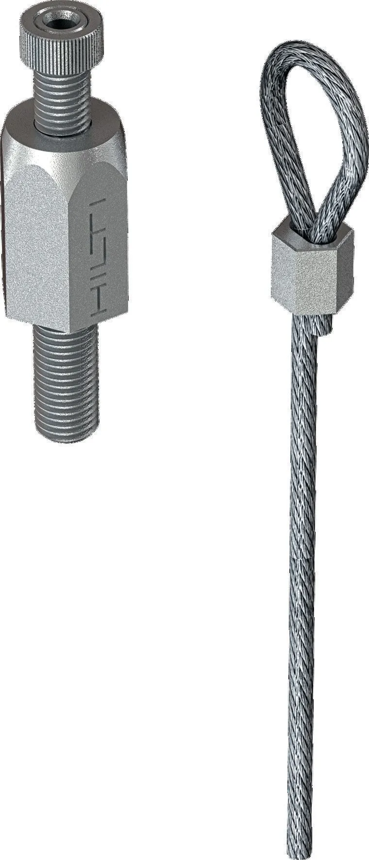 KIT MWLP CL DE BLOQUEO DE CARRIL CON CABLE TRENZADO Y TERMINAL DE ARGOLLA