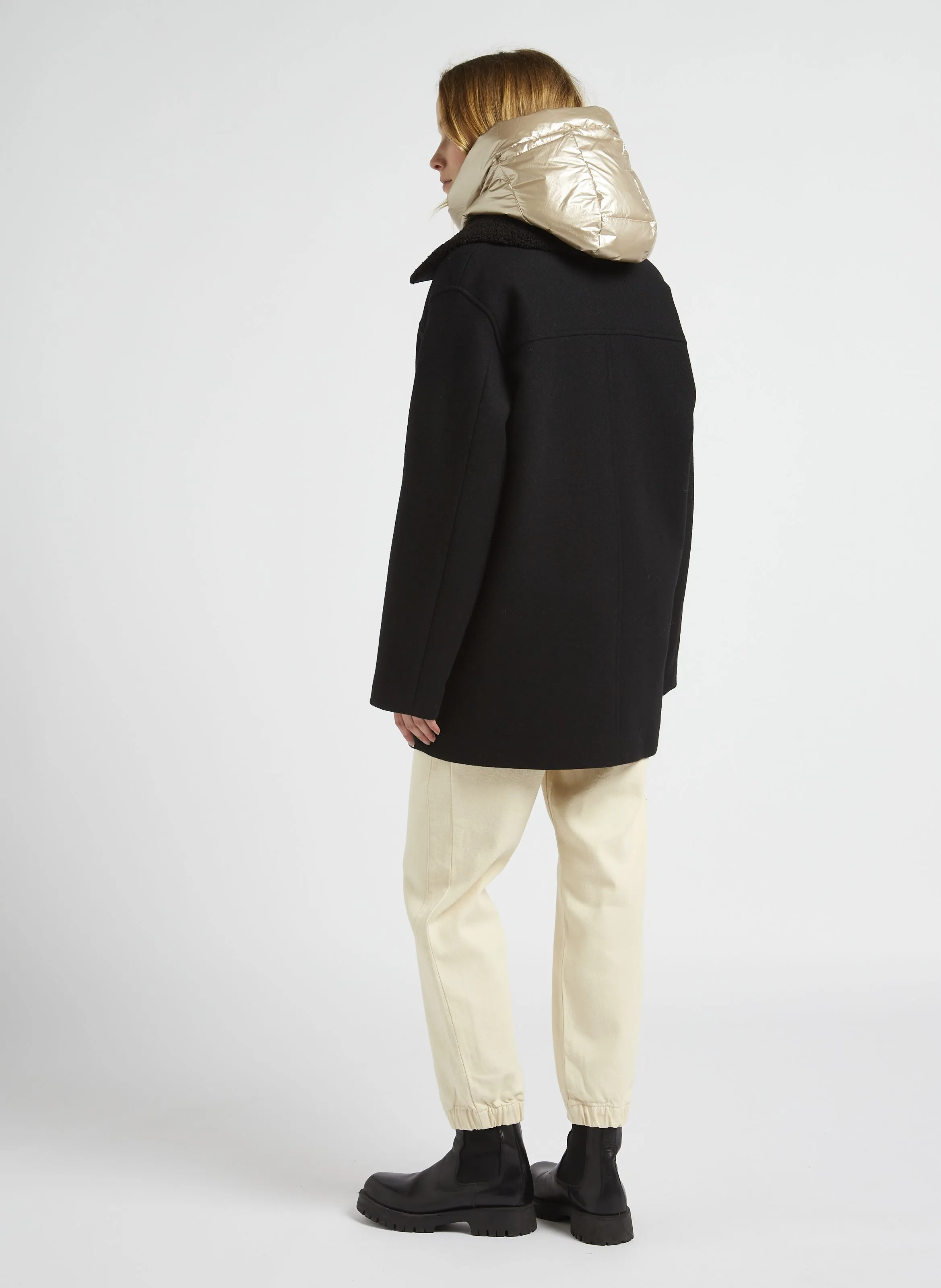 LE CALY  PANTALóN ZANAHORIA DE ALGODóN MEZCLADO EN BLANCO