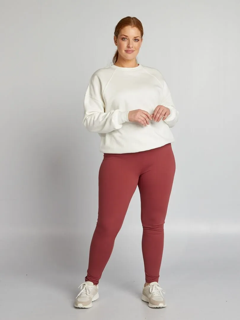 LEGGING DE DEPORTE DE NEOPRENO  ROJO