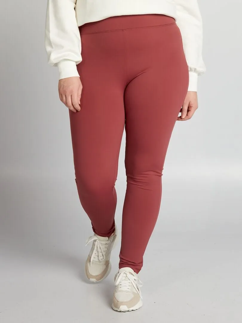 LEGGING DE DEPORTE DE NEOPRENO  ROJO