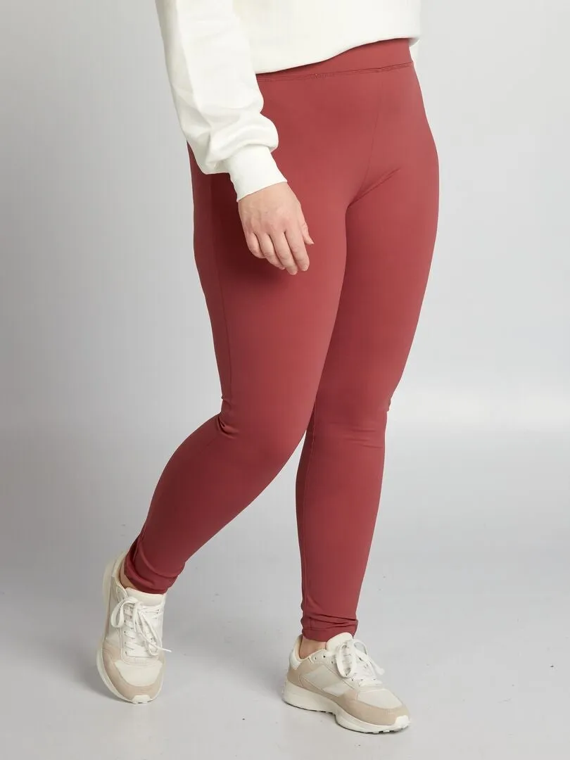 LEGGING DE DEPORTE DE NEOPRENO  ROJO