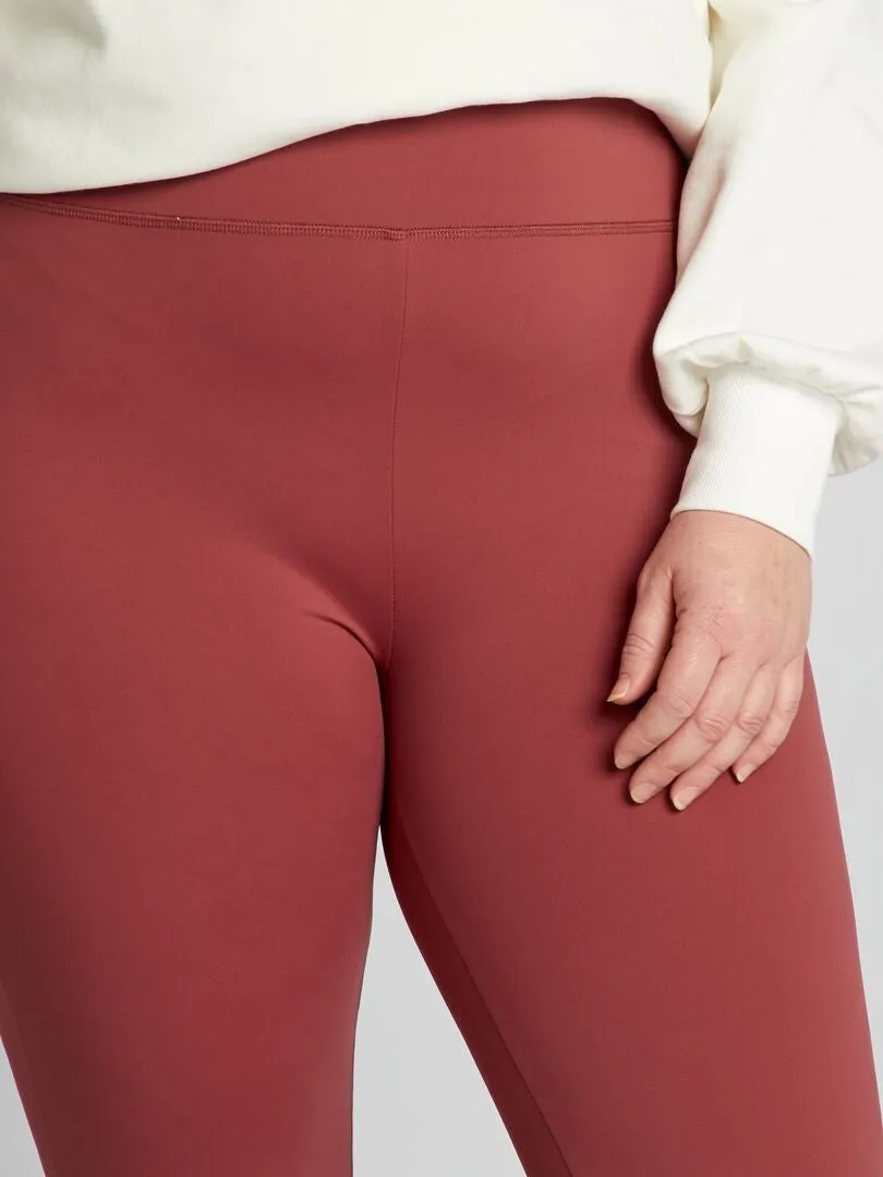 LEGGING DE DEPORTE DE NEOPRENO  ROJO