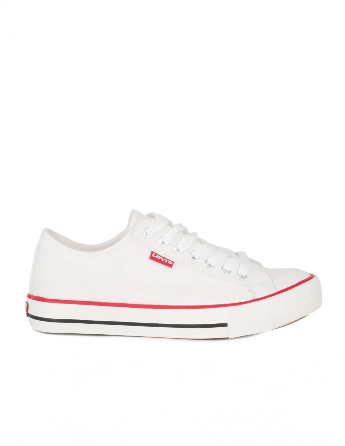 LEVIS Zapatillas Puntera Goma Blancas Hombre