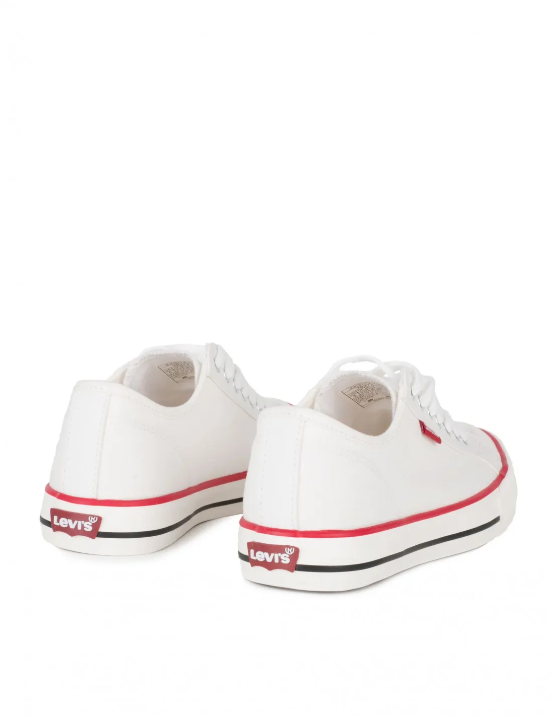LEVIS Zapatillas Puntera Goma Blancas Hombre