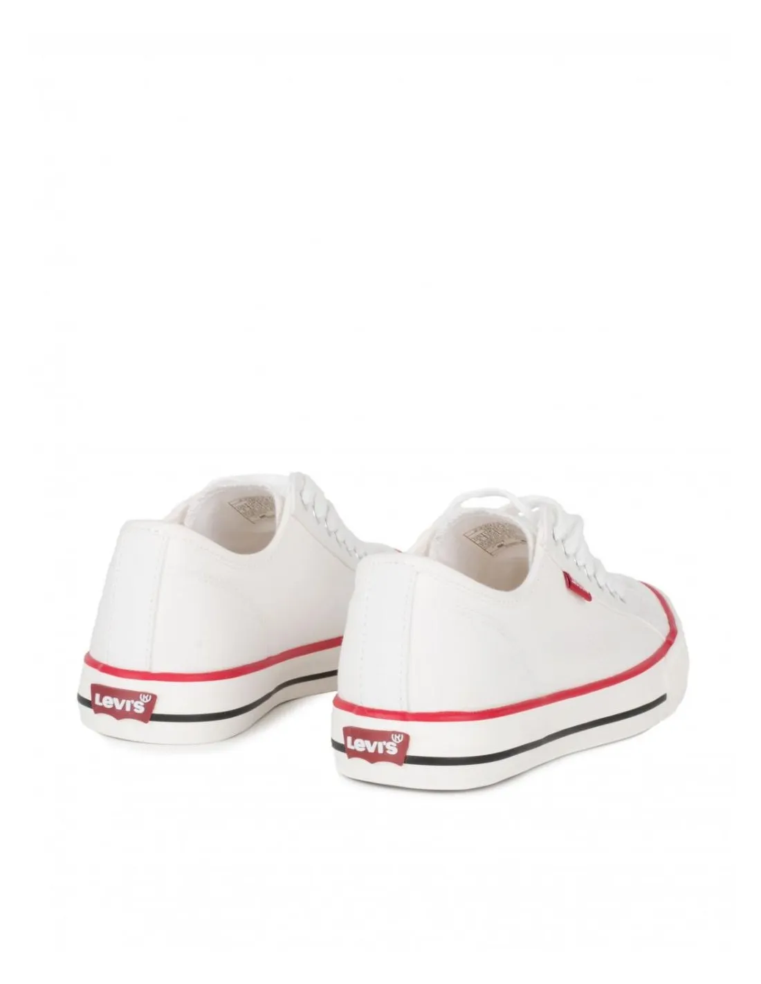 LEVIS Zapatillas Puntera Goma Blancas Hombre
