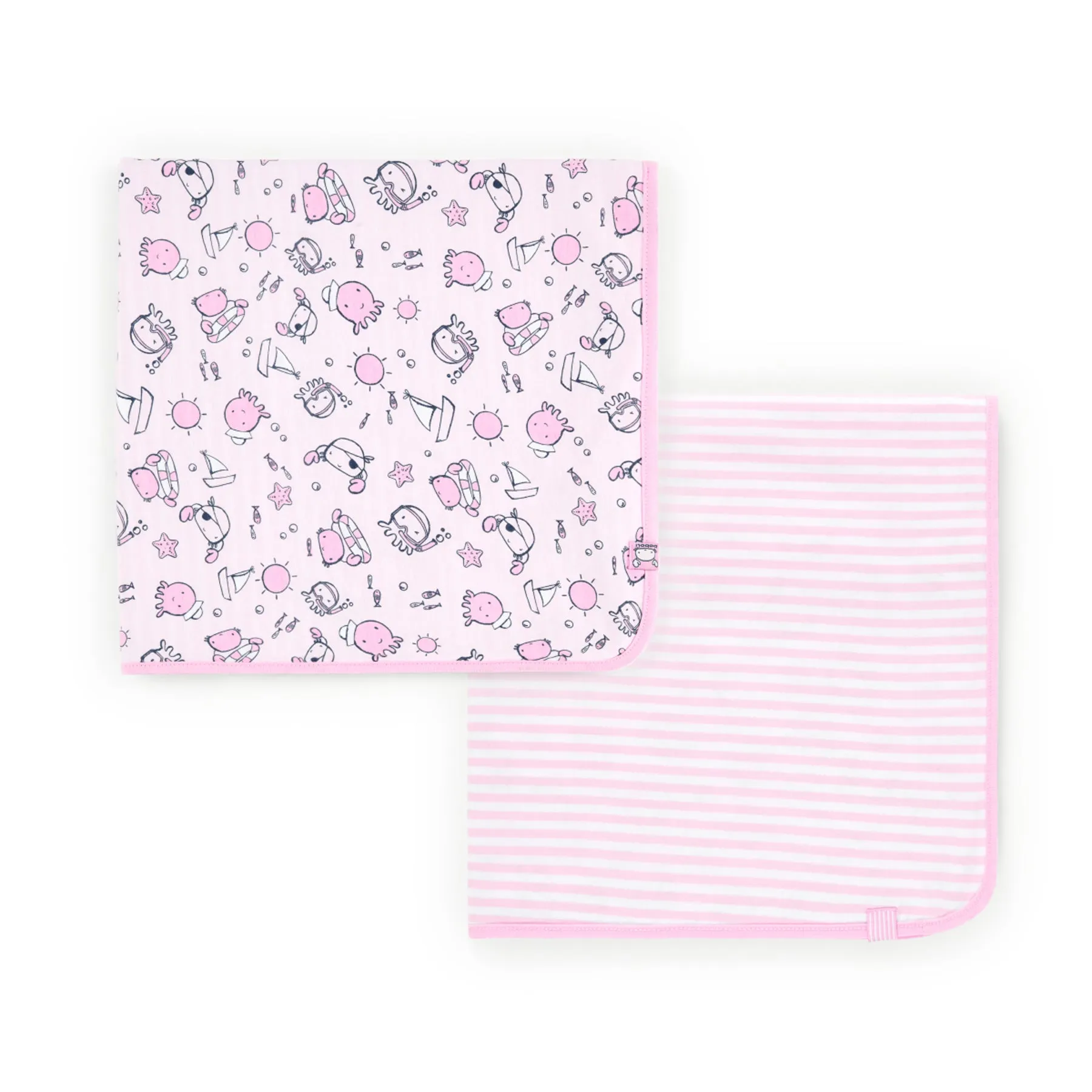 Manta De Punto Estampada Para Bebé Niña BOBOLI