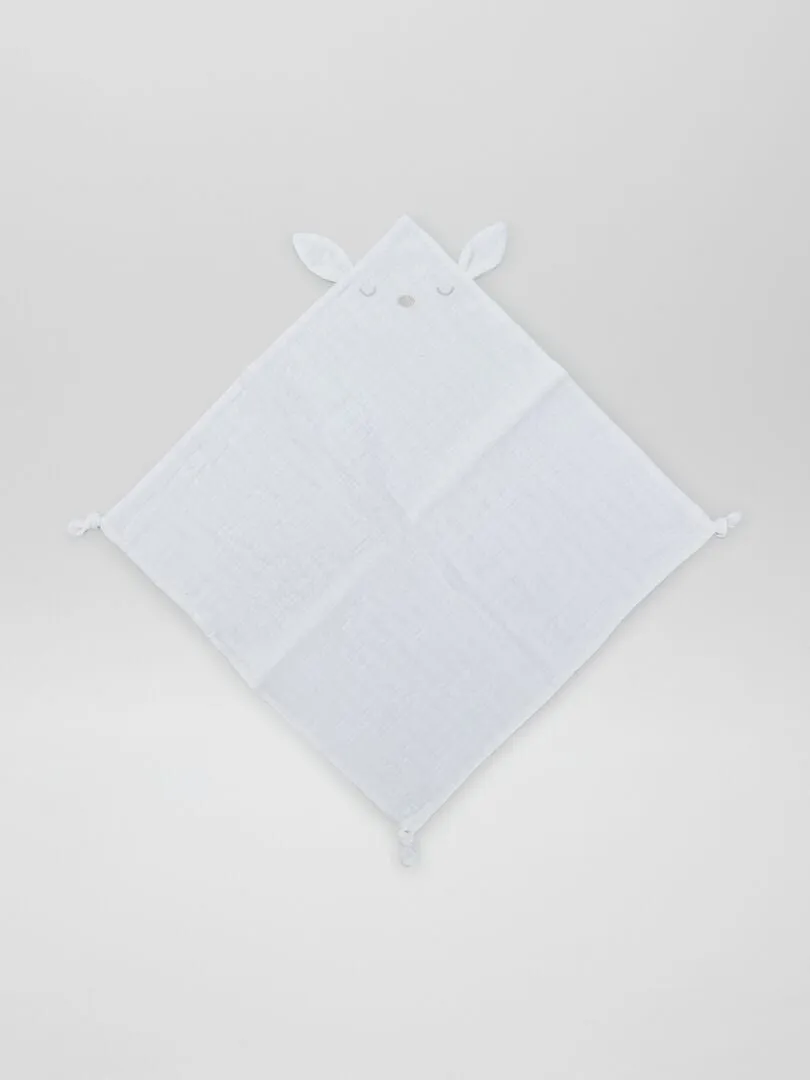 MANTILLA DE GASA DE ALGODóN  GRIS