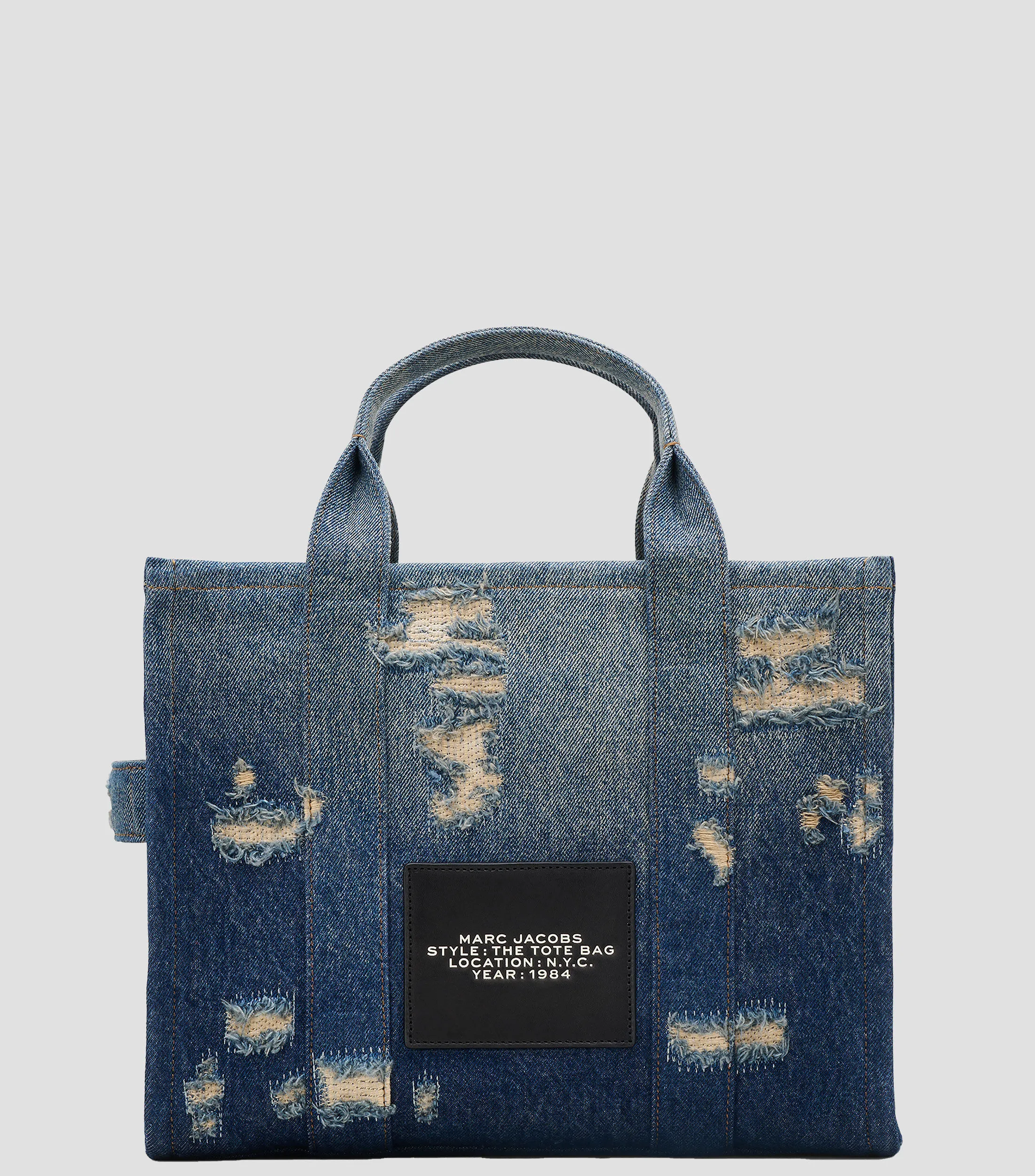Marc Jacobs Bolso tote mediano en mezclilla The Rip and Repair Mujer