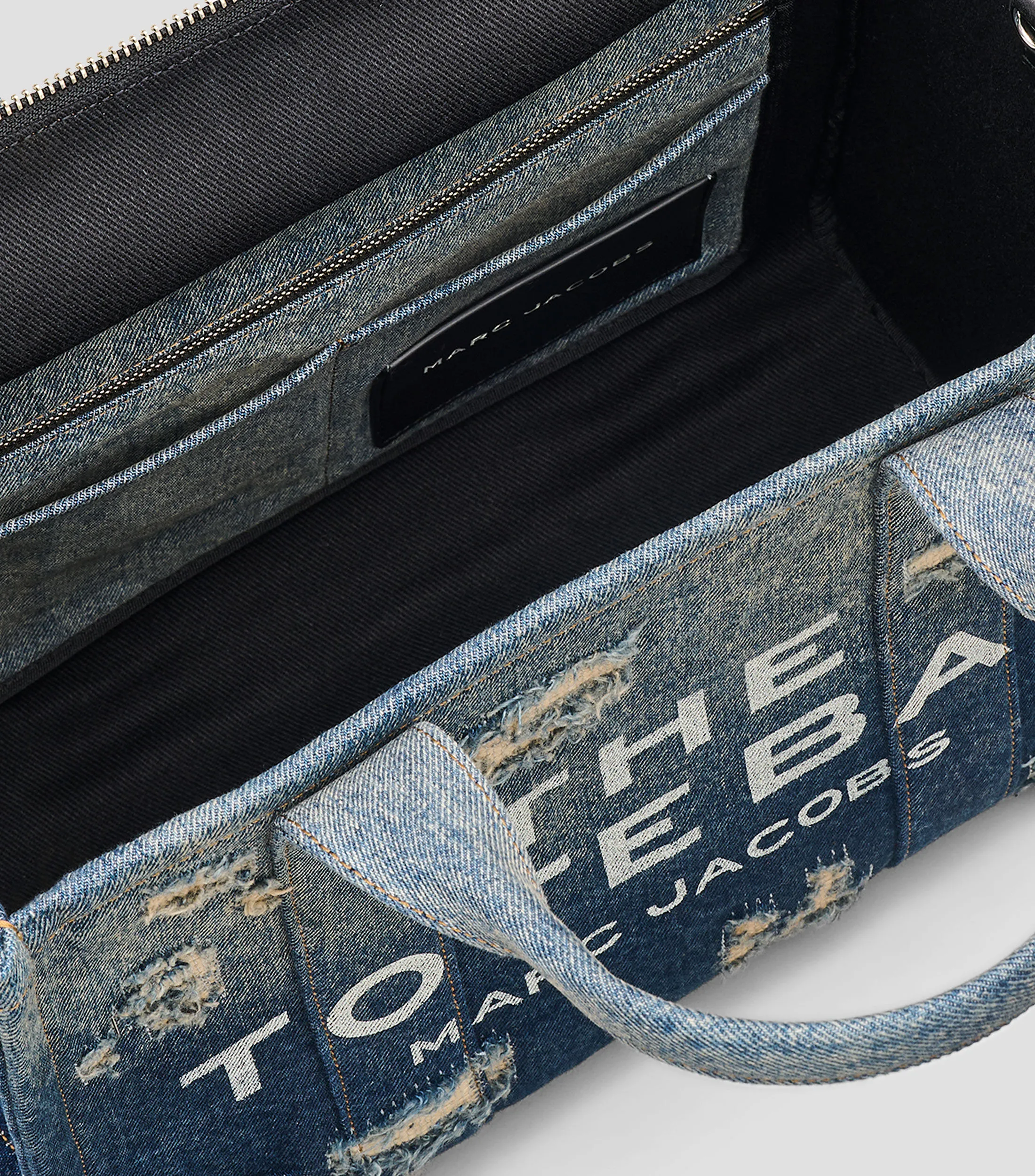 Marc Jacobs Bolso tote mediano en mezclilla The Rip and Repair Mujer
