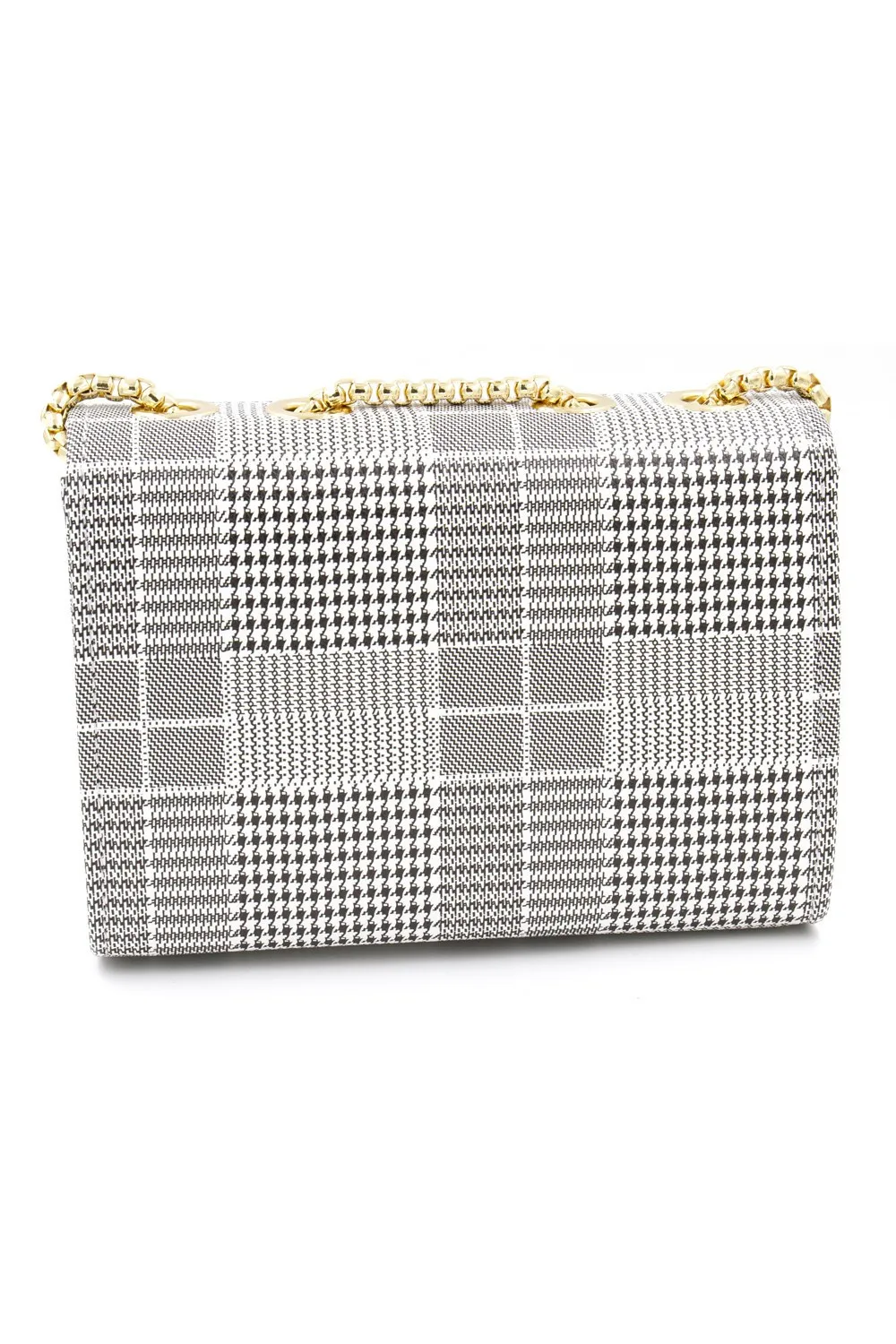 Mini bolso de lona Gris