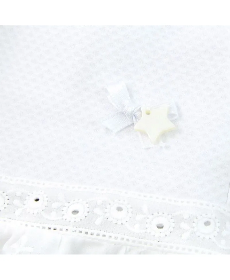 Mini Vestido Piqué Ro Infantil Lazos Colores