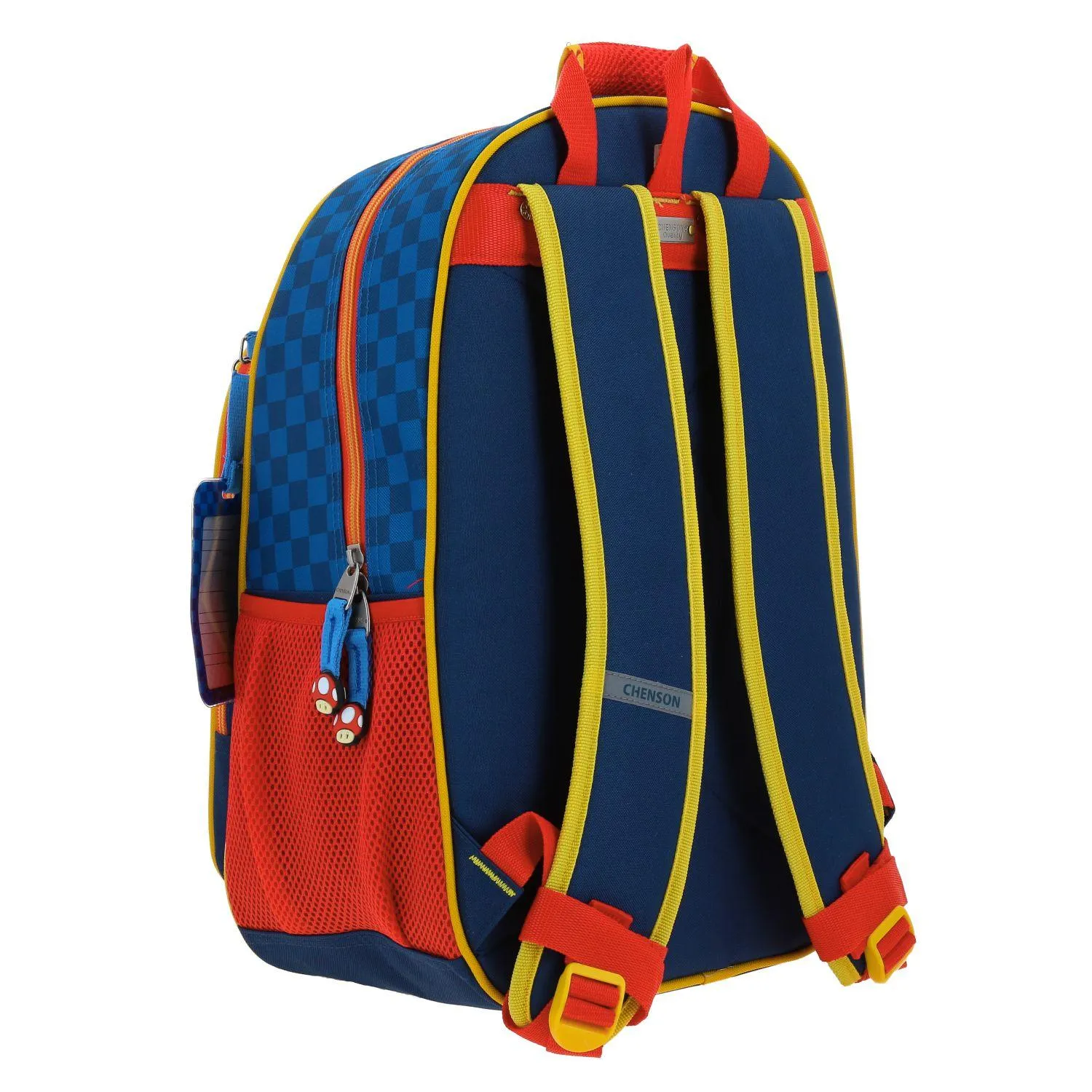 Mochila Azul Mario Bros Para Nio Chenson Gokar