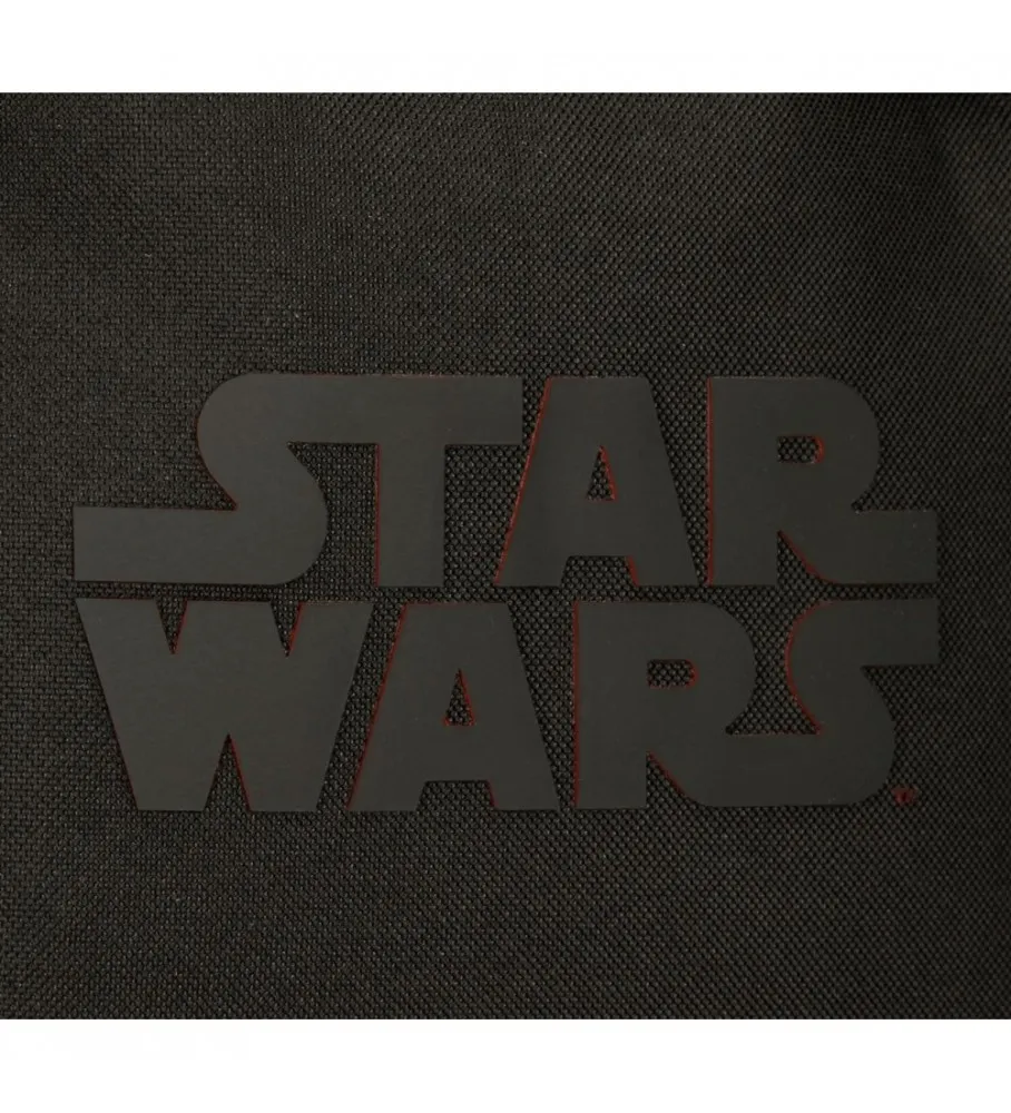 Mochila Escolar Star Wars Space Mission 44cm con portaordenador negro