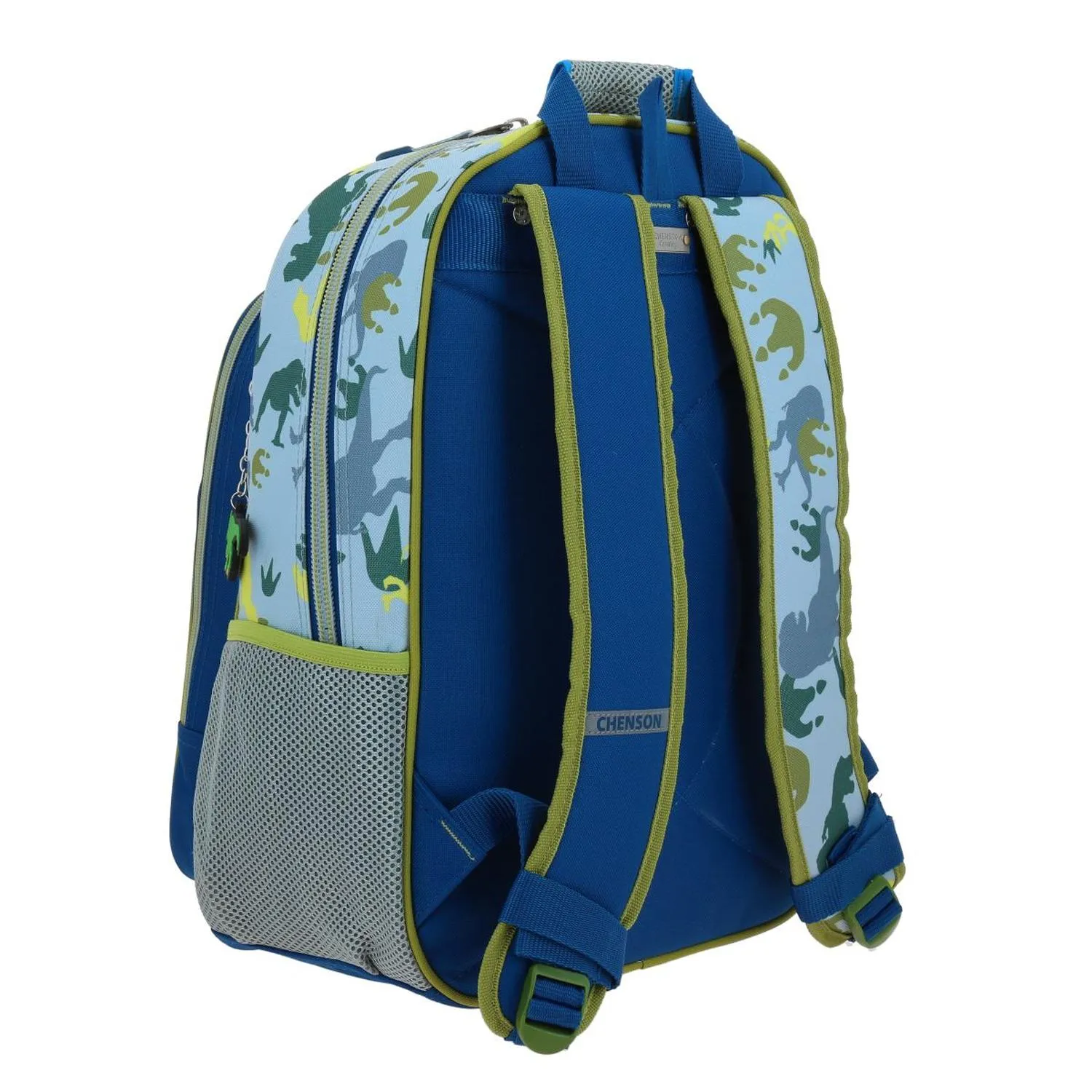 Mochila Grande Azul Con Porta Tablet Para Nio Chenson Trerror