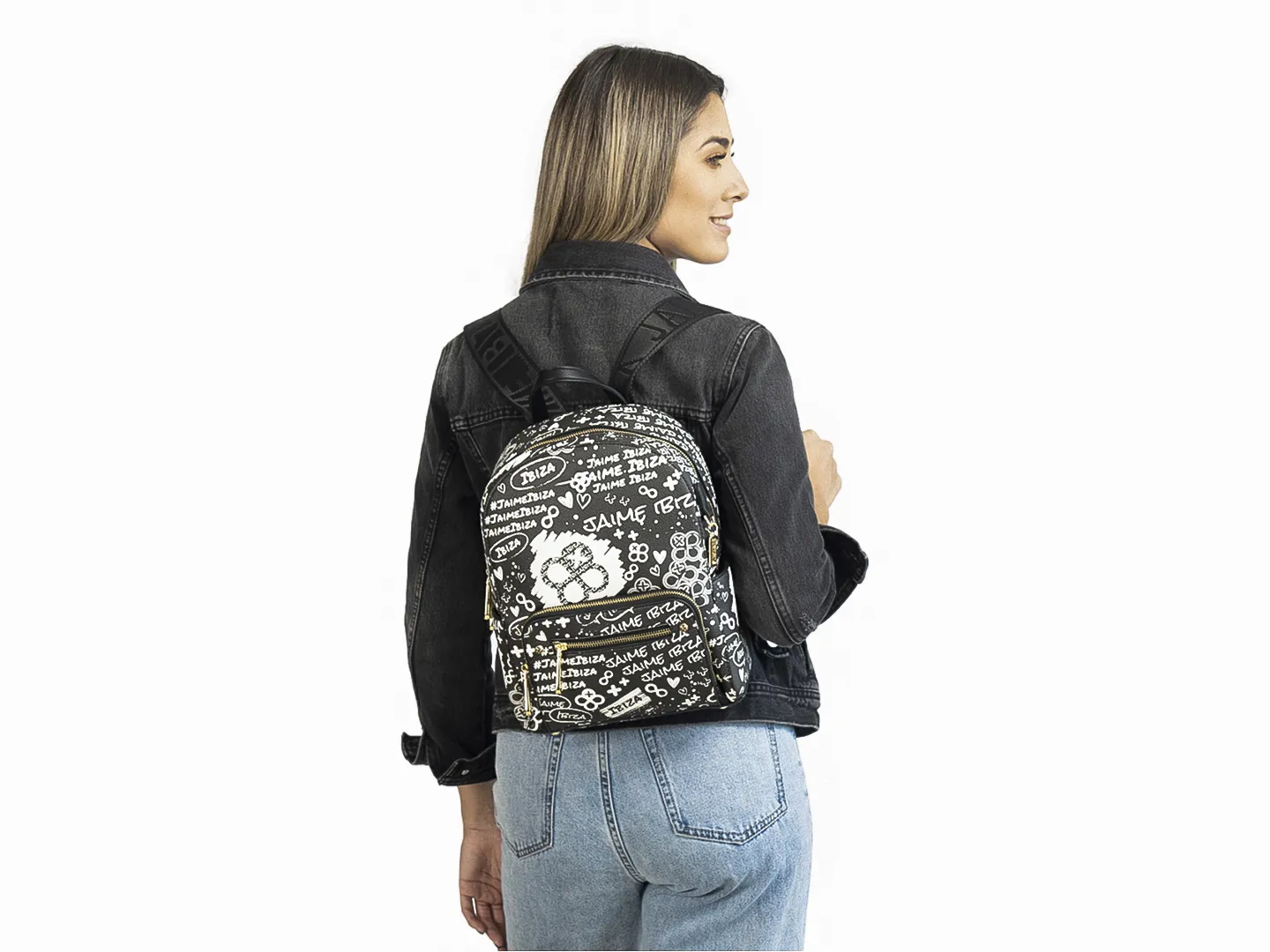 Mochila Jaime Ibiza 32122 Color Negro