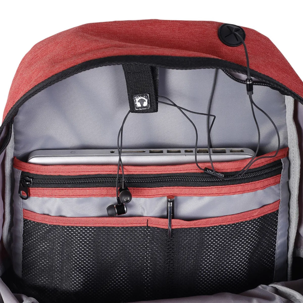 Mochila Montagne Split 25 L Rojo