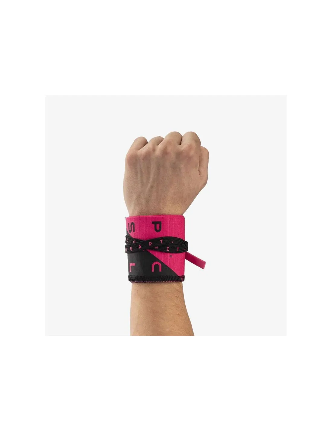 Muñequeras Piscil de tela ajustable Rosa
