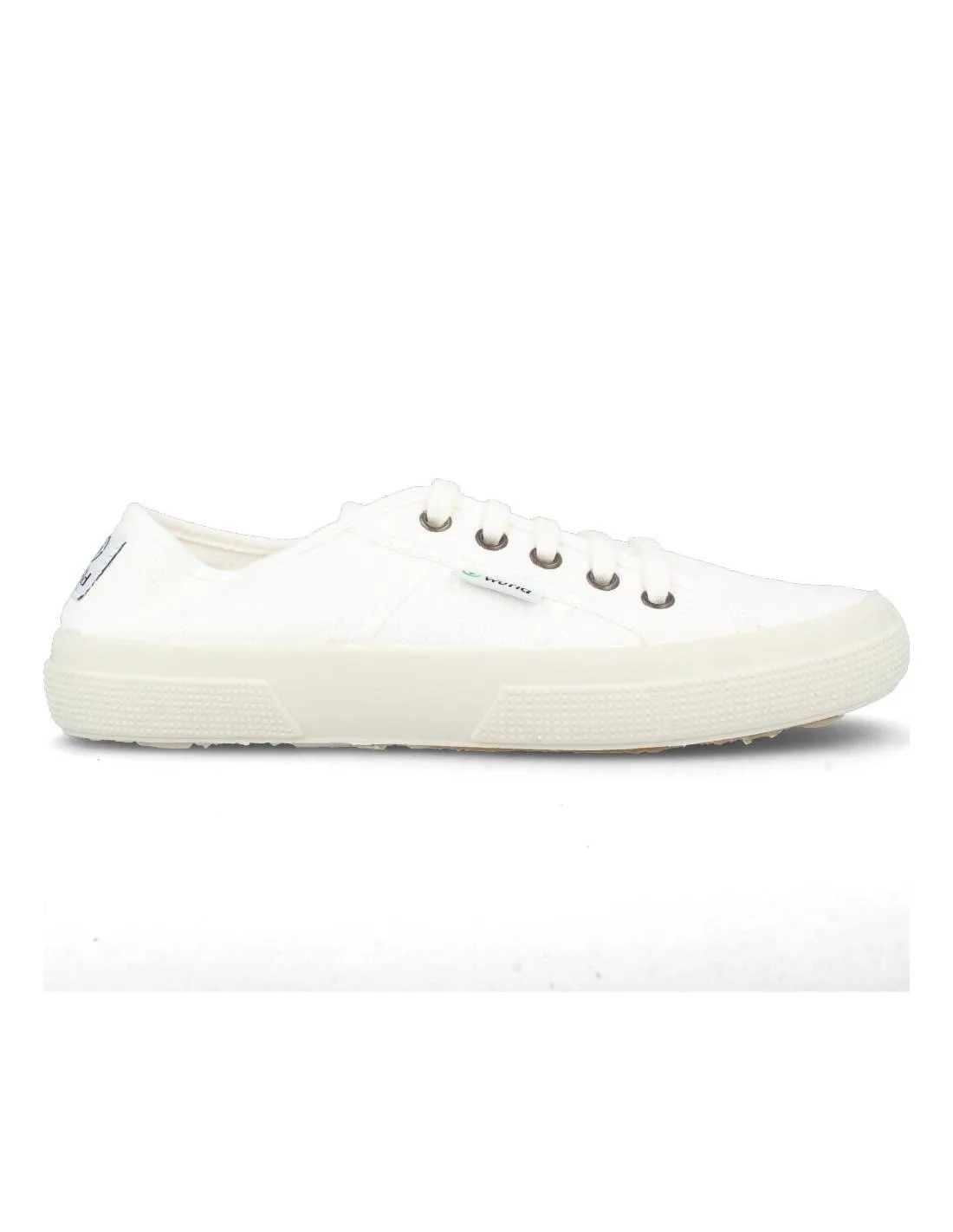 NATURAL WORLD  ZAPATILLA BASQUET LONA BLANCO