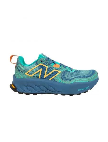NEW BALANCE Zapatillas Fresh Foam X Hierro V8 Mujer Dark Juniper/Orange/Blue