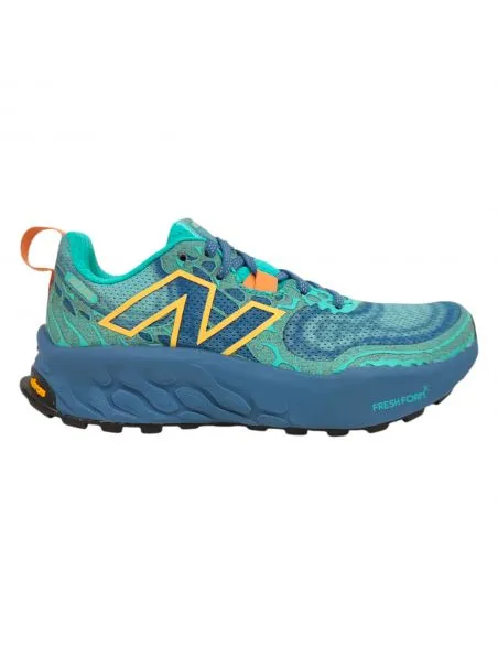 NEW BALANCE Zapatillas Fresh Foam X Hierro V8 Mujer Dark Juniper/Orange/Blue