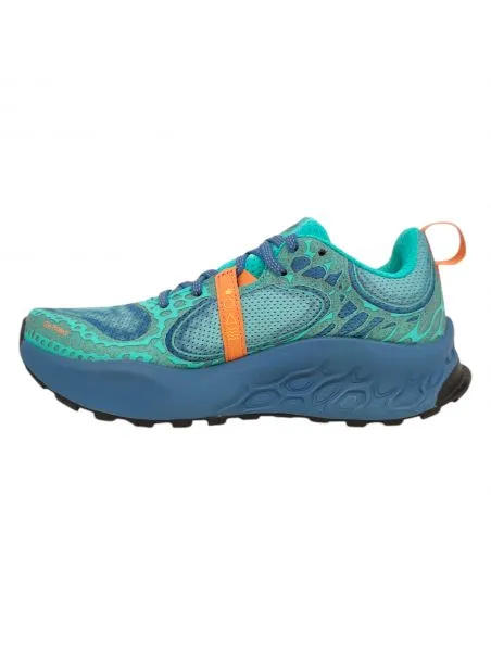 NEW BALANCE Zapatillas Fresh Foam X Hierro V8 Mujer Dark Juniper/Orange/Blue