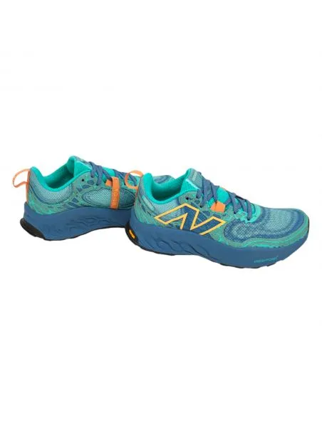 NEW BALANCE Zapatillas Fresh Foam X Hierro V8 Mujer Dark Juniper/Orange/Blue