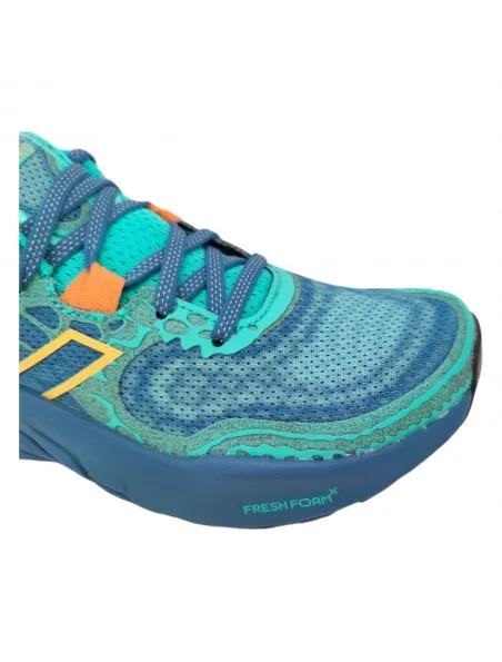 NEW BALANCE Zapatillas Fresh Foam X Hierro V8 Mujer Dark Juniper/Orange/Blue