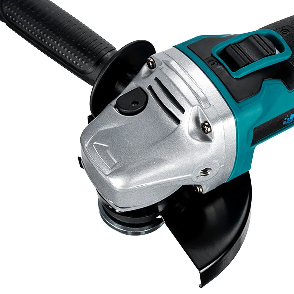 NewBeny 125mm Brushless Cordless Angle Grinder 4 Gears For Makita 18V Battery