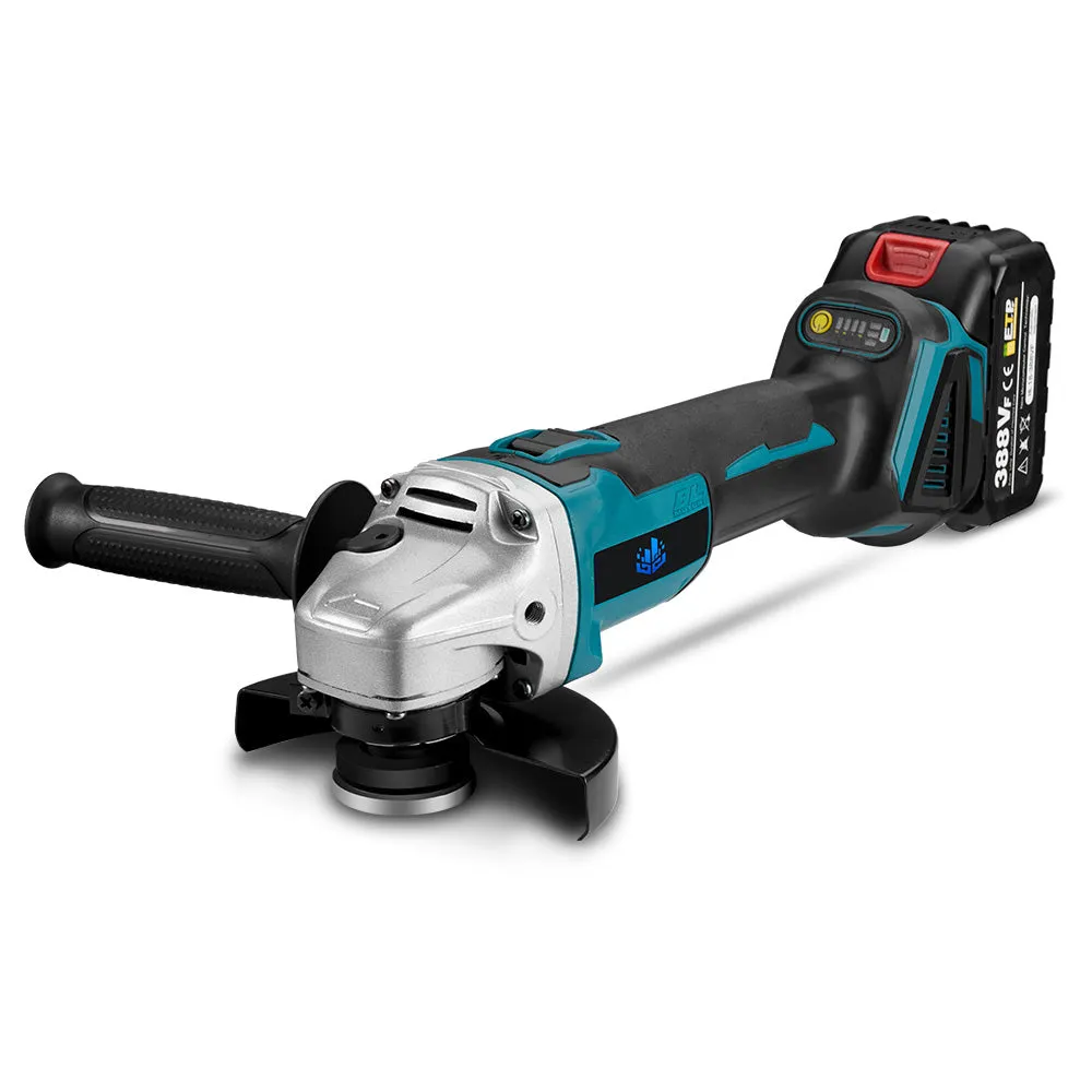 NewBeny 125mm Brushless Cordless Angle Grinder 4 Gears For Makita 18V Battery