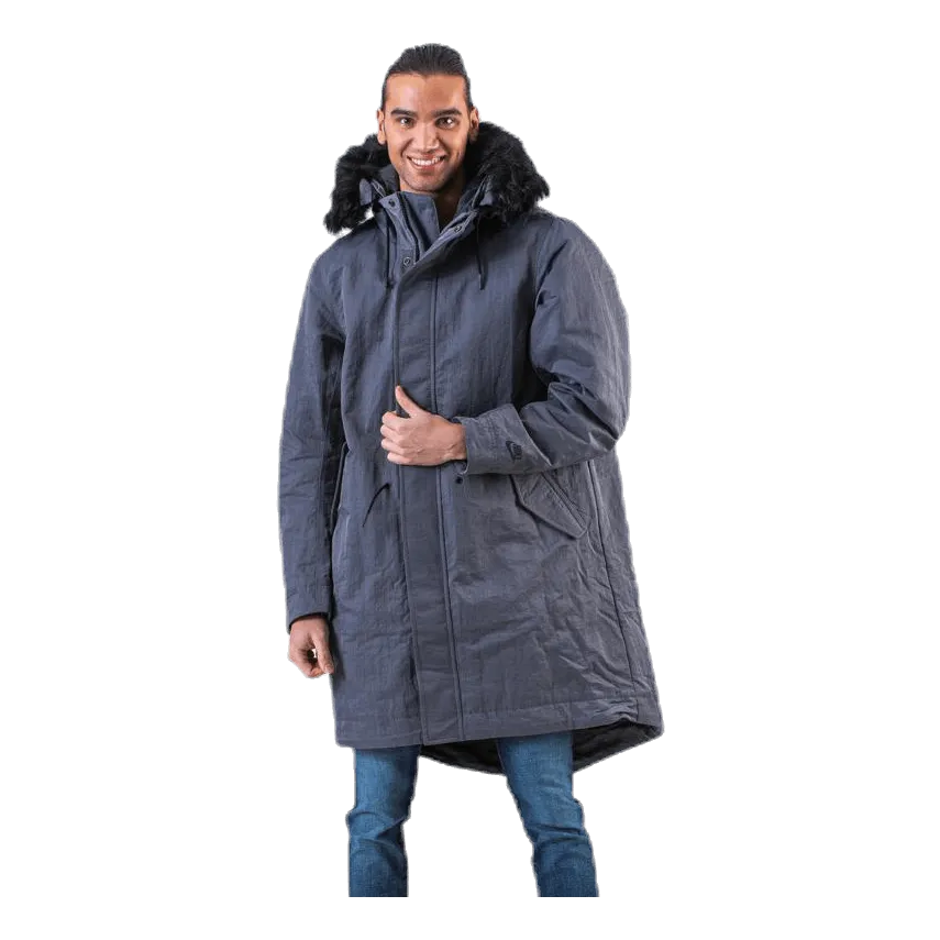Nike Down Fill Hood Parka Grey