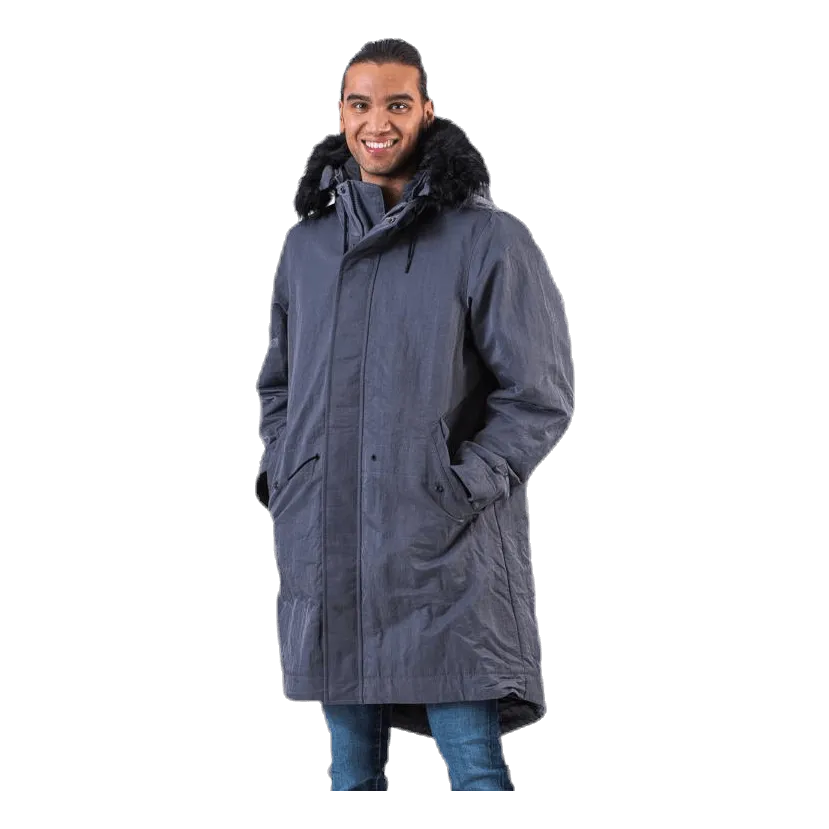Nike Down Fill Hood Parka Grey