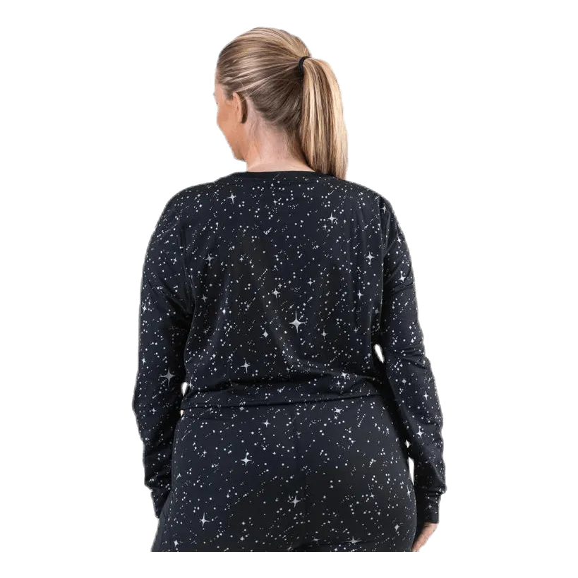 Nike Starry Night MTLC Top Plus Black/Grey