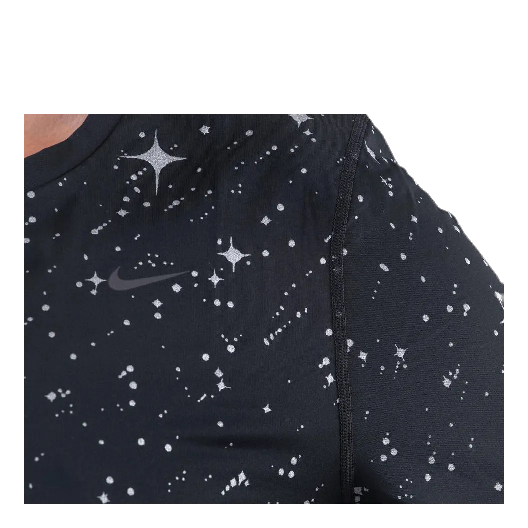 Nike Starry Night MTLC Top Plus Black/Grey