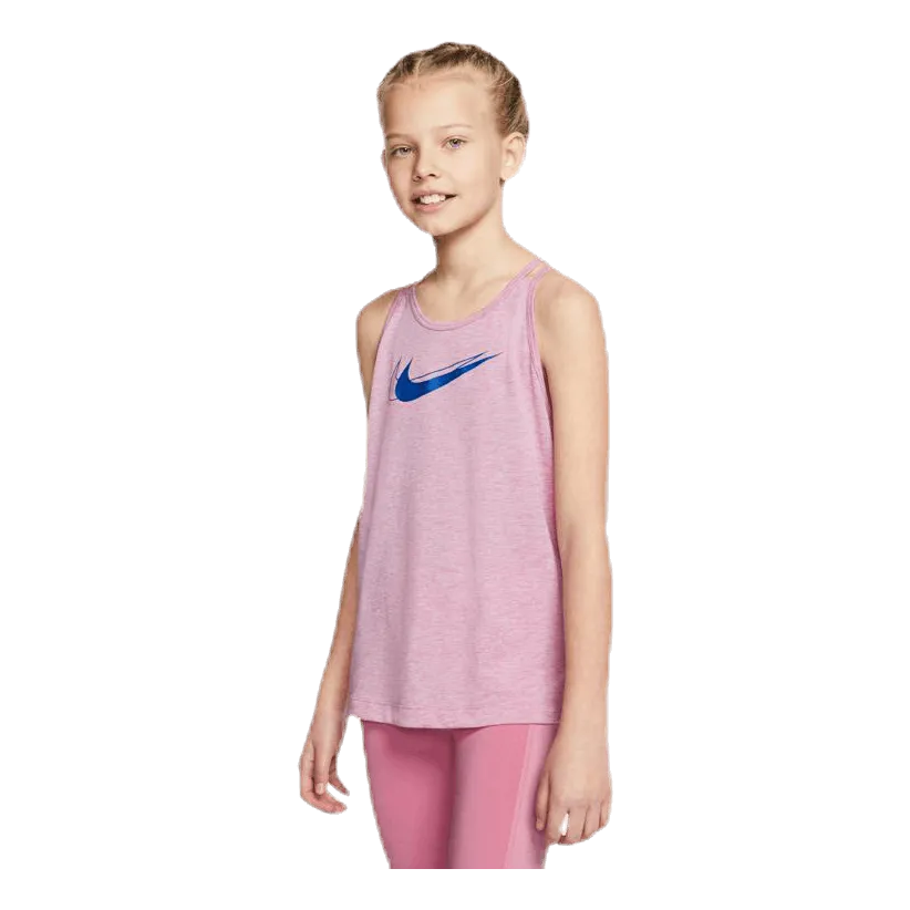Nike Trophy Tank GFX Junior Pink/Grey