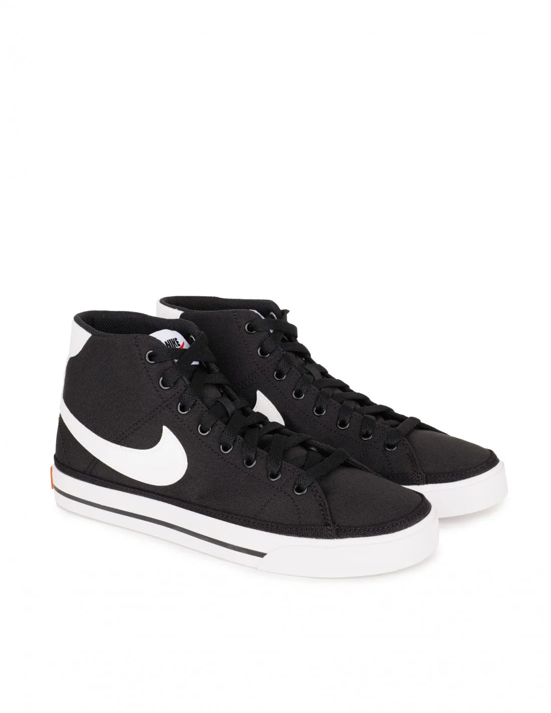 NIKE Zapatillas Altas Court Legacy Negras
