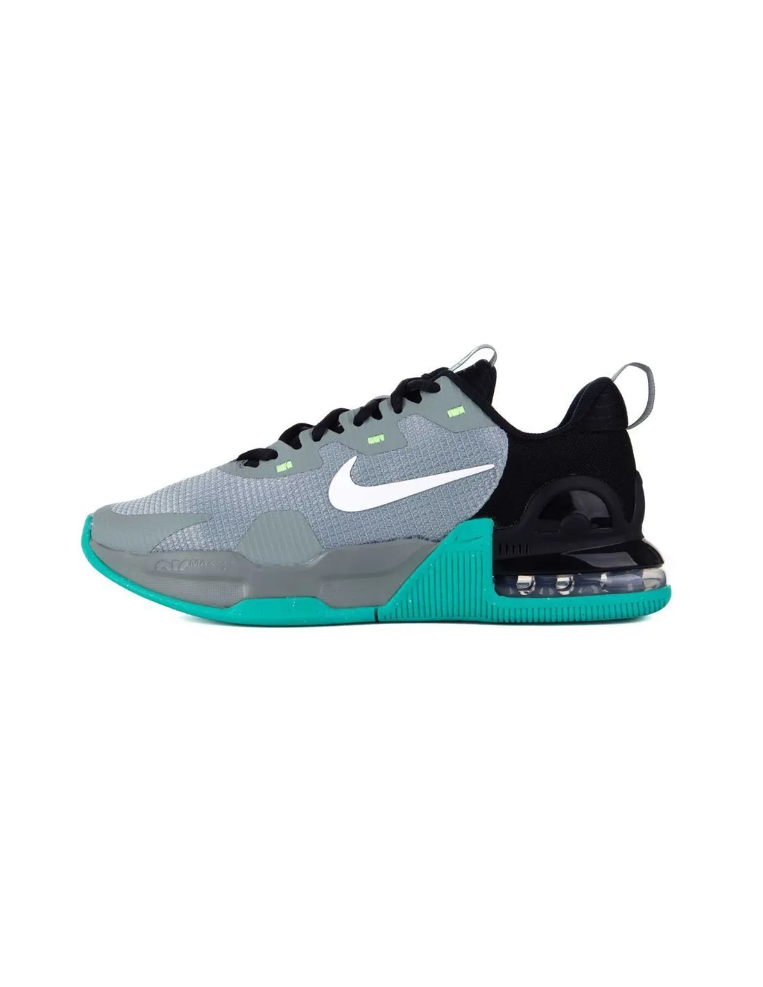 NIKE  ZAPATILLAS GRIS, VERDE Y NEGRO AIR MAX ALPHA TRAINER 5 HOMBRE