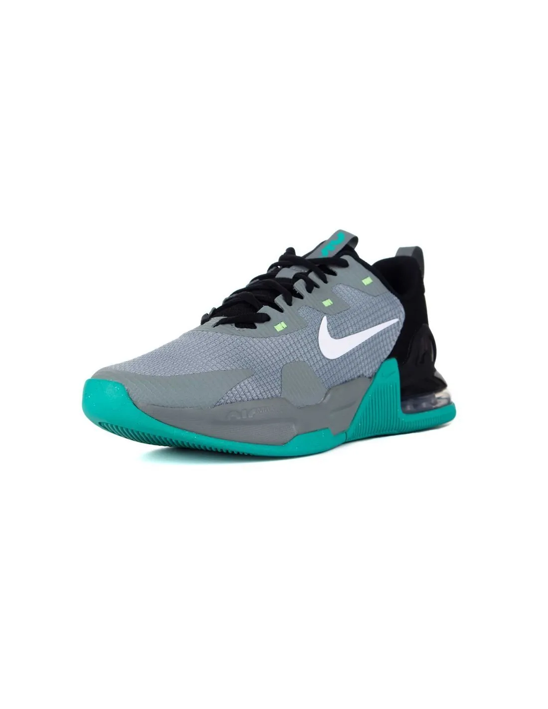 NIKE  ZAPATILLAS GRIS, VERDE Y NEGRO AIR MAX ALPHA TRAINER 5 HOMBRE