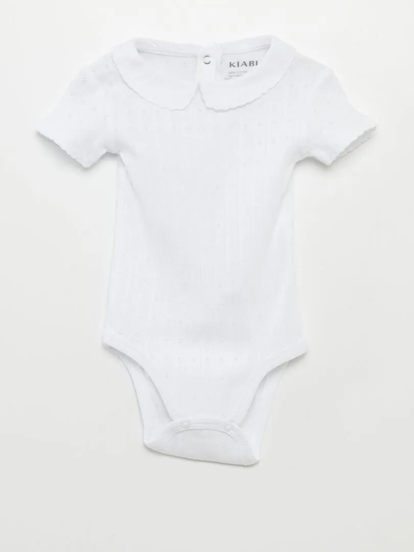 PACK DE 2 BODIES DE PUNTO  BLANCO
