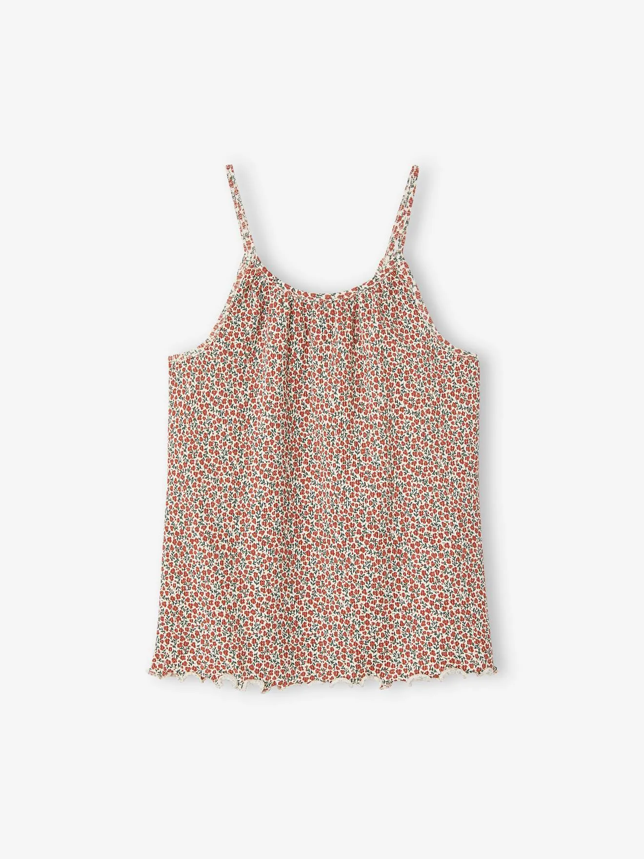 Pack de 2 pijamas con short de punto de canalé para niña