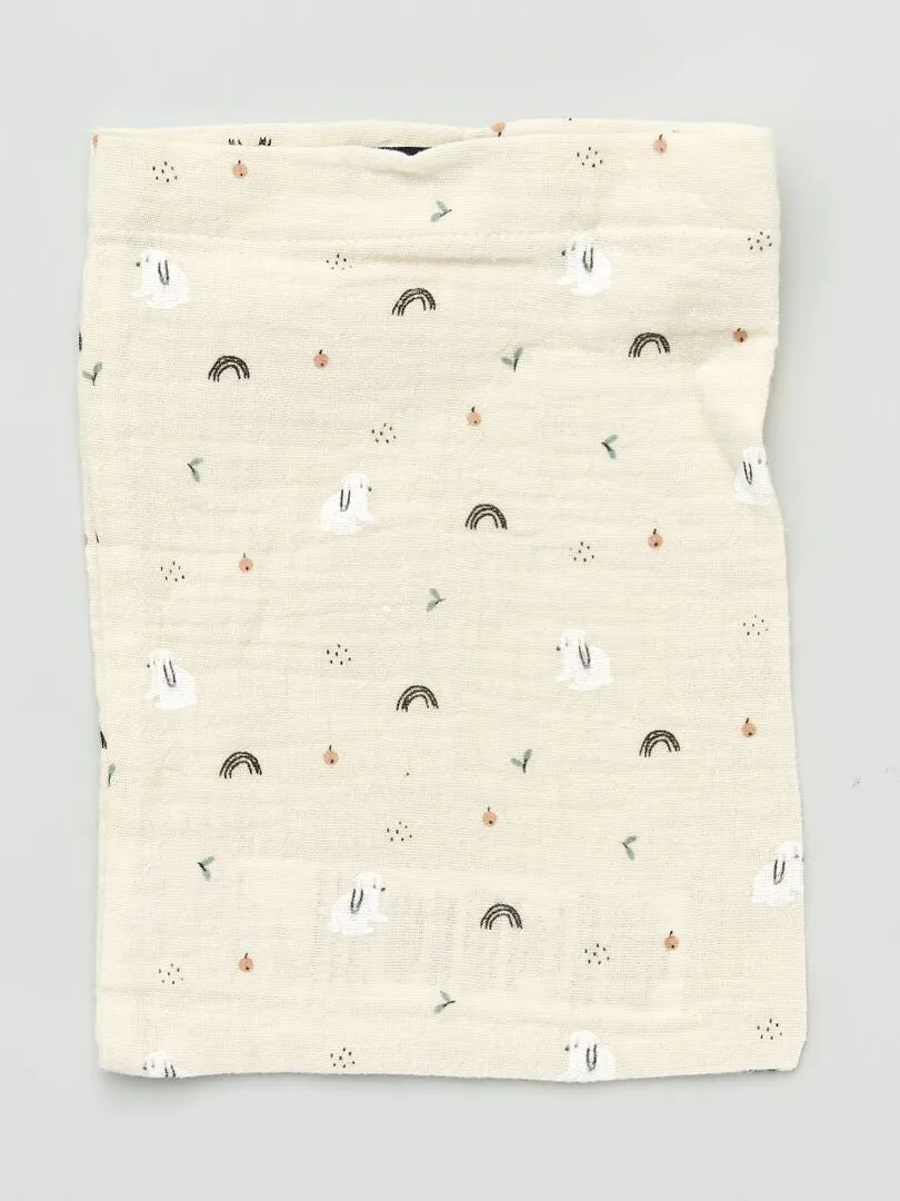 PACK DE 3 MANOPLAS DE BAñO DE FIELTRO  BEIGE