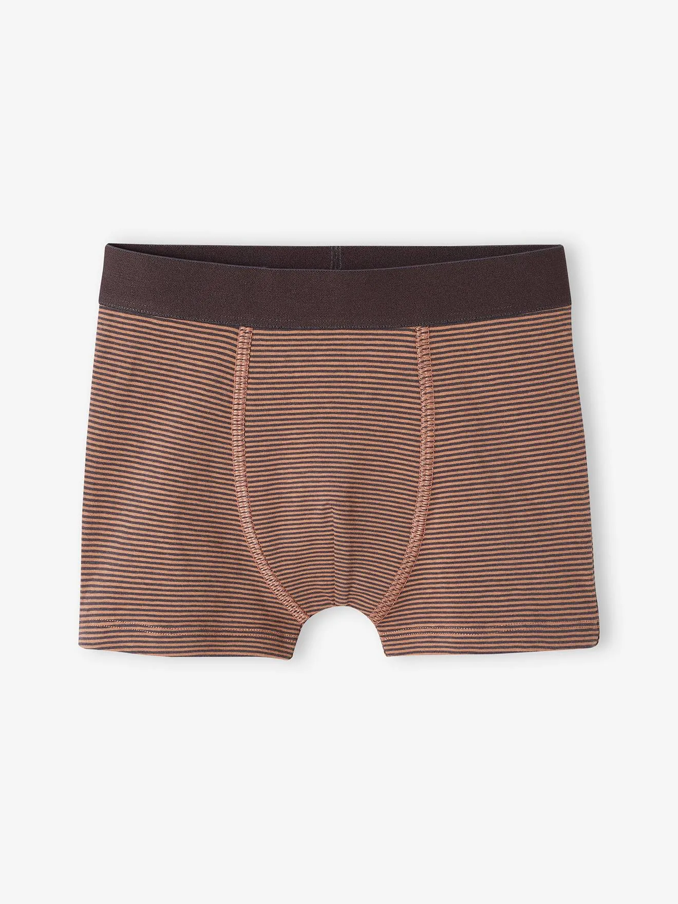 Pack de 5 boxers stretch estampado gráfico de algodón orgánico, niño