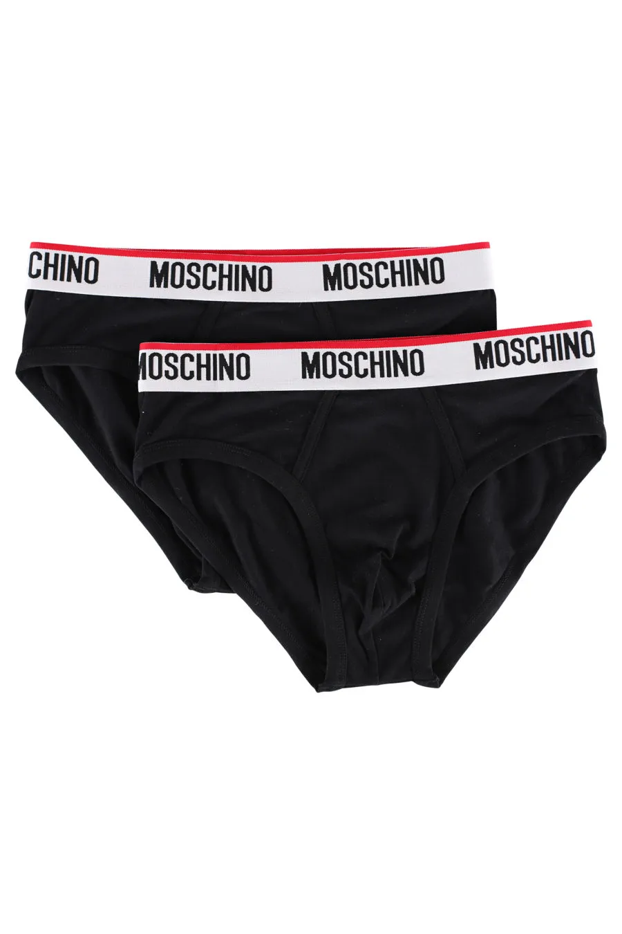 Pack de dos calzoncillos negros con logo en banda blanca