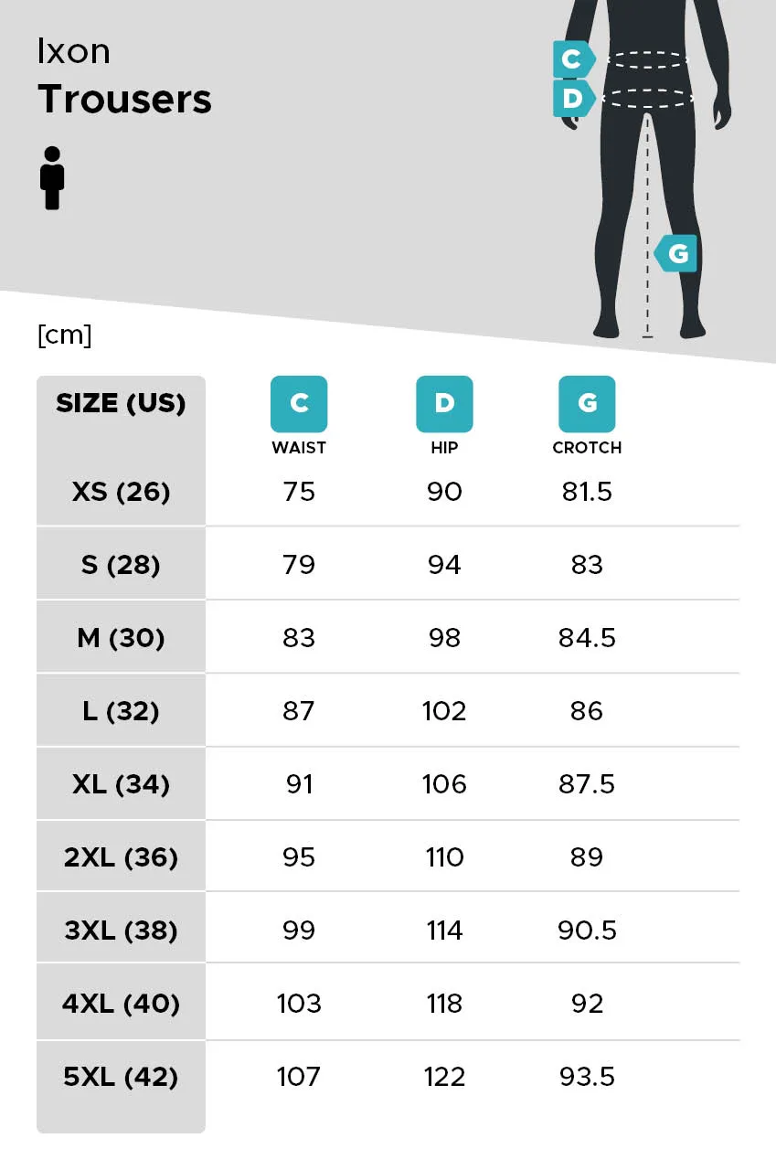 PANTALONES IMPERMEABLES IXON SUTHERLAND AMARILLO BRILLANTENEGRO 