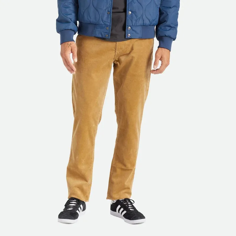 Pantalón Brixton: Choice Chino Regular Pant (Khaki Cord)