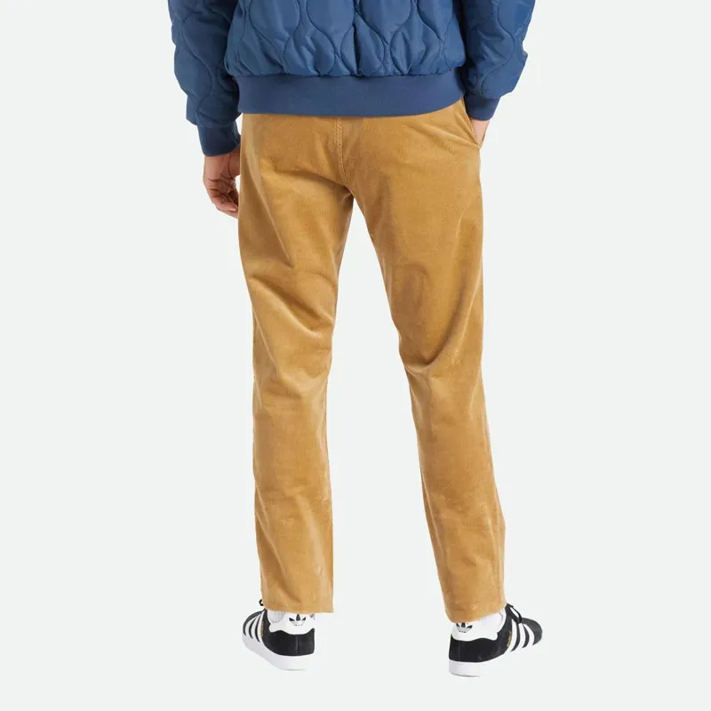 Pantalón Brixton: Choice Chino Regular Pant (Khaki Cord)