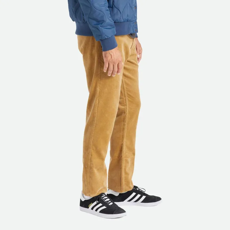 Pantalón Brixton: Choice Chino Regular Pant (Khaki Cord)