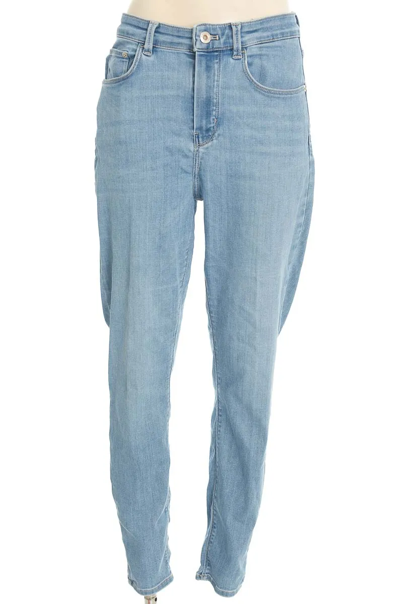PANTALóN COLOR AZUL  MASSIMO DUTTI