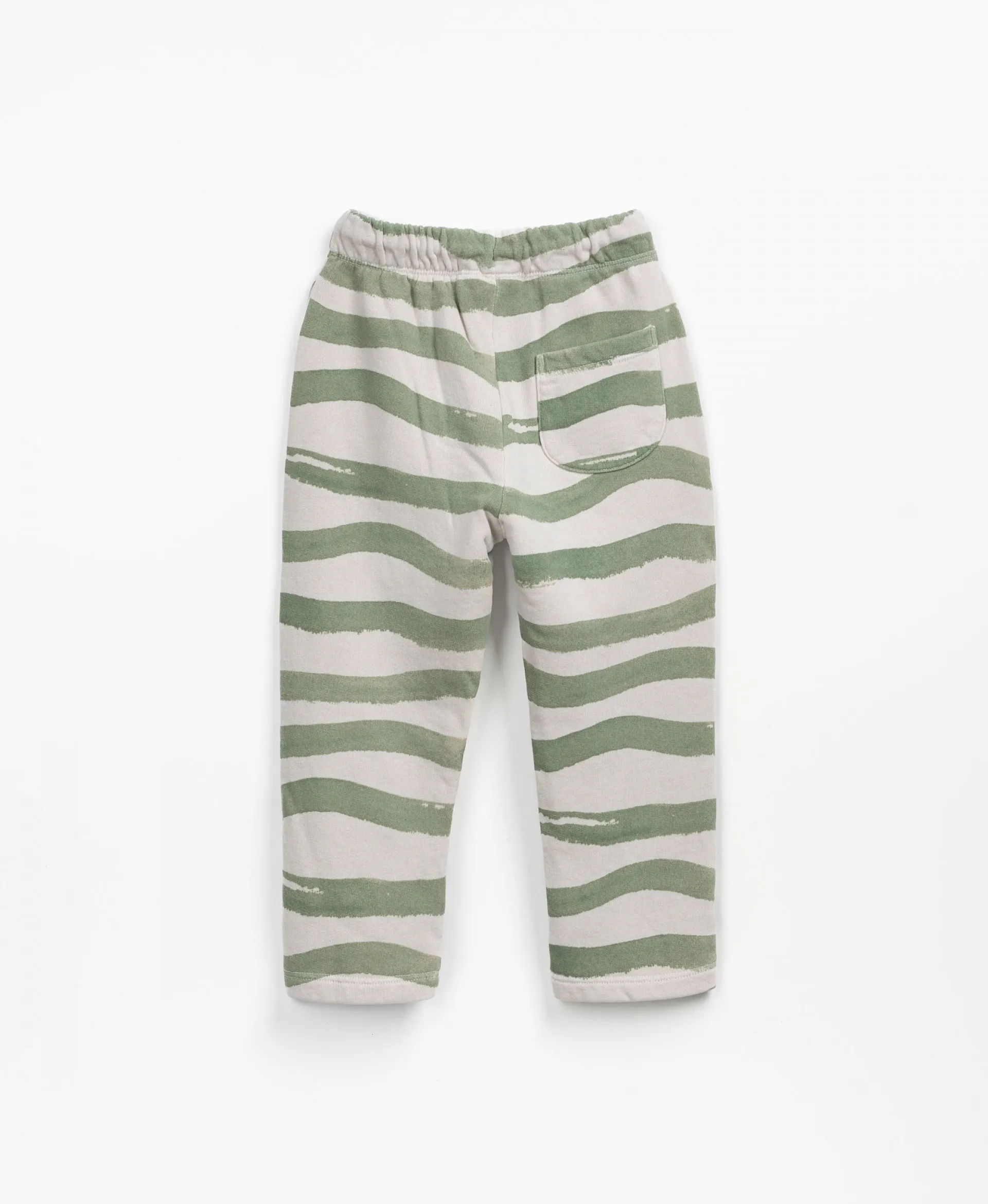 Pantalón con estampado de rayas | Textile Art