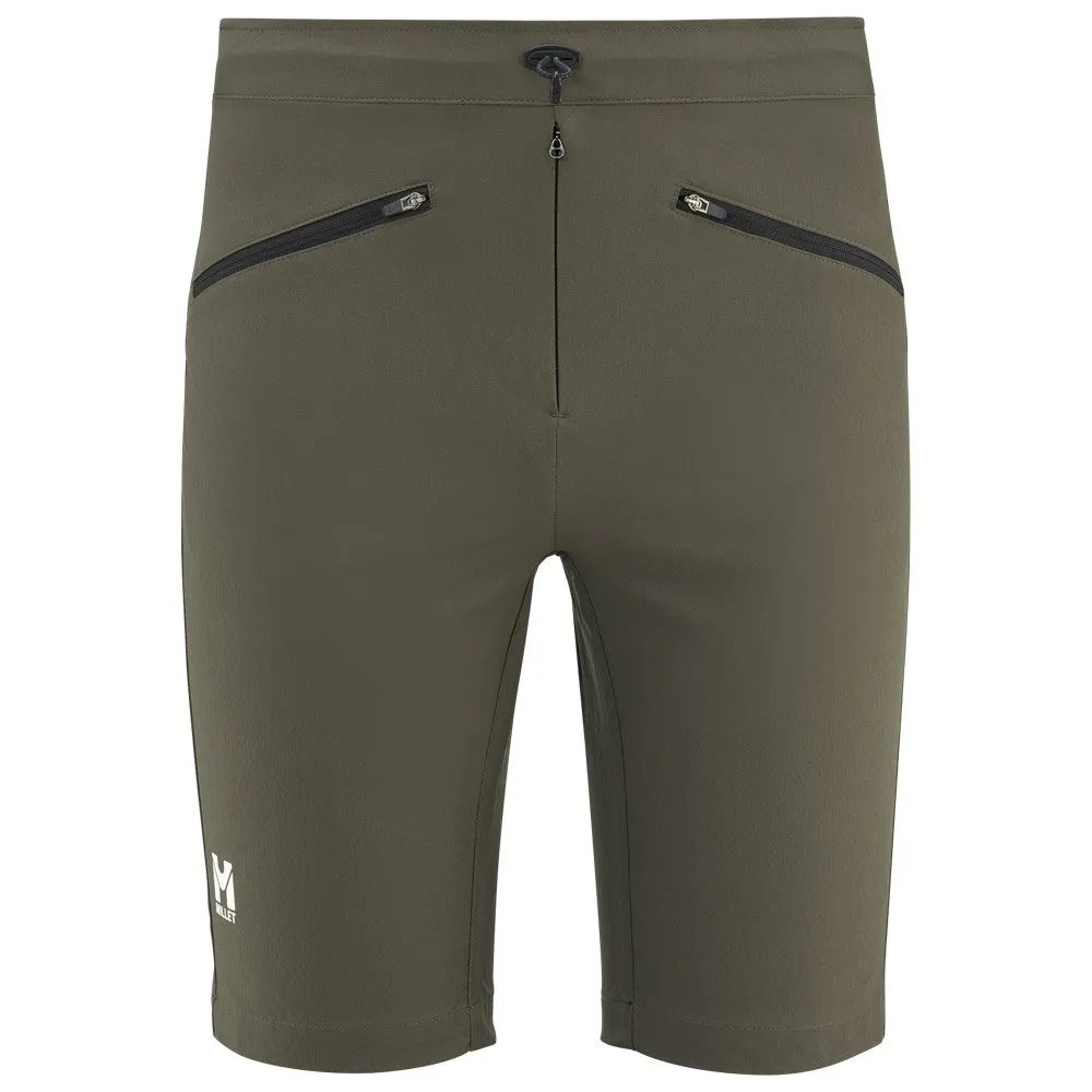 Pantalón corto de escalada Millet Fusion Xcs Short Deep Jungle